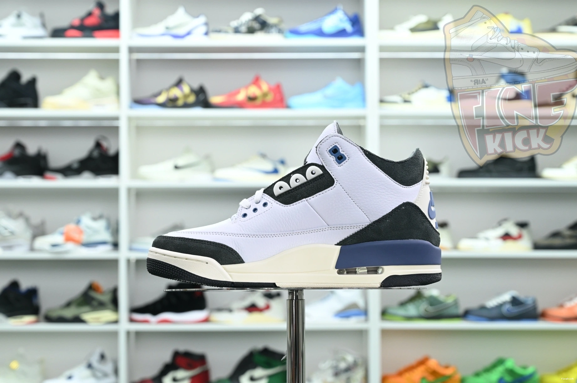 Air x Maniére Ma BLUE” Jordan Jordan3“DIFFUSED A 0823